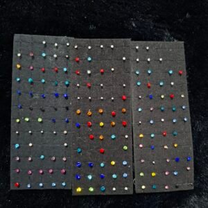 Piercings de color espirales