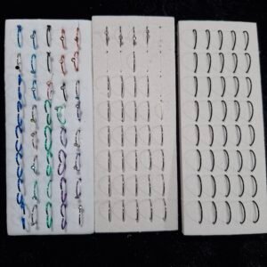 Piercing argollita con piedrita, lisos o con formas