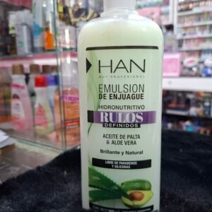 Han Rulos Definidos Enjuague Nutritivo Cabello 500ml