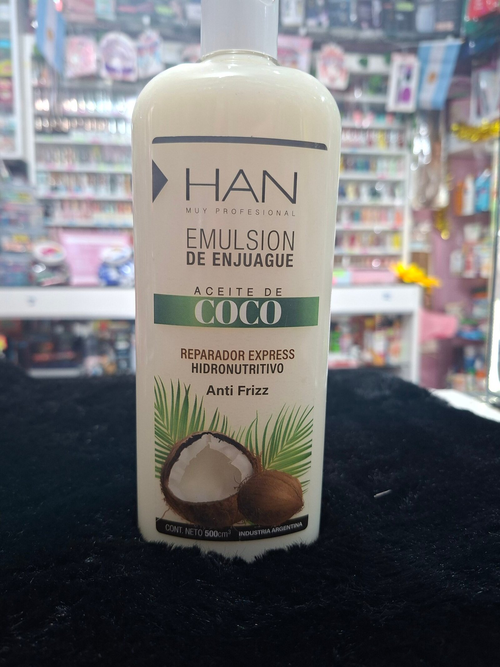 Han Enjuague Acondicionador Aceite De Coco Reparador 500 Ml