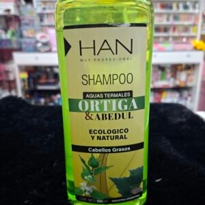 Han Ortiga & Abedul Shampoo Aguas Termales para cabello Graso