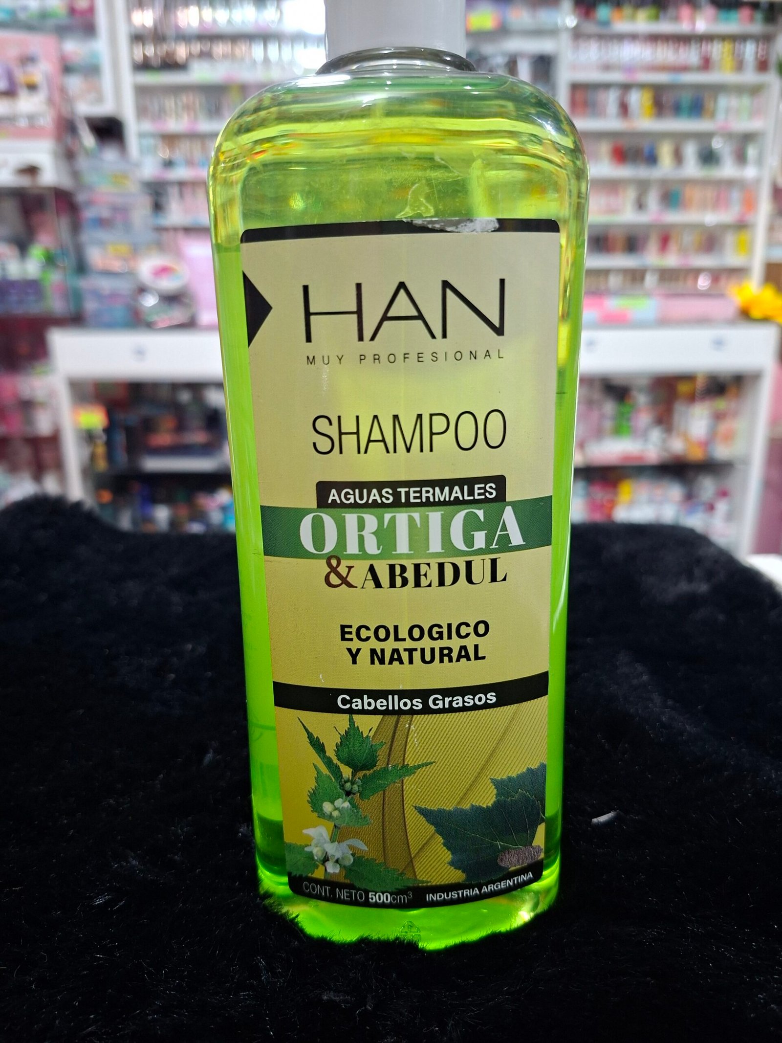 Han Ortiga & Abedul Shampoo Aguas Termales para cabello Graso