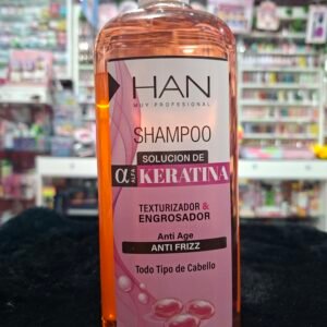 Han Shampoo Solucion De Keratina Anti Frizz Anti Age 500ml