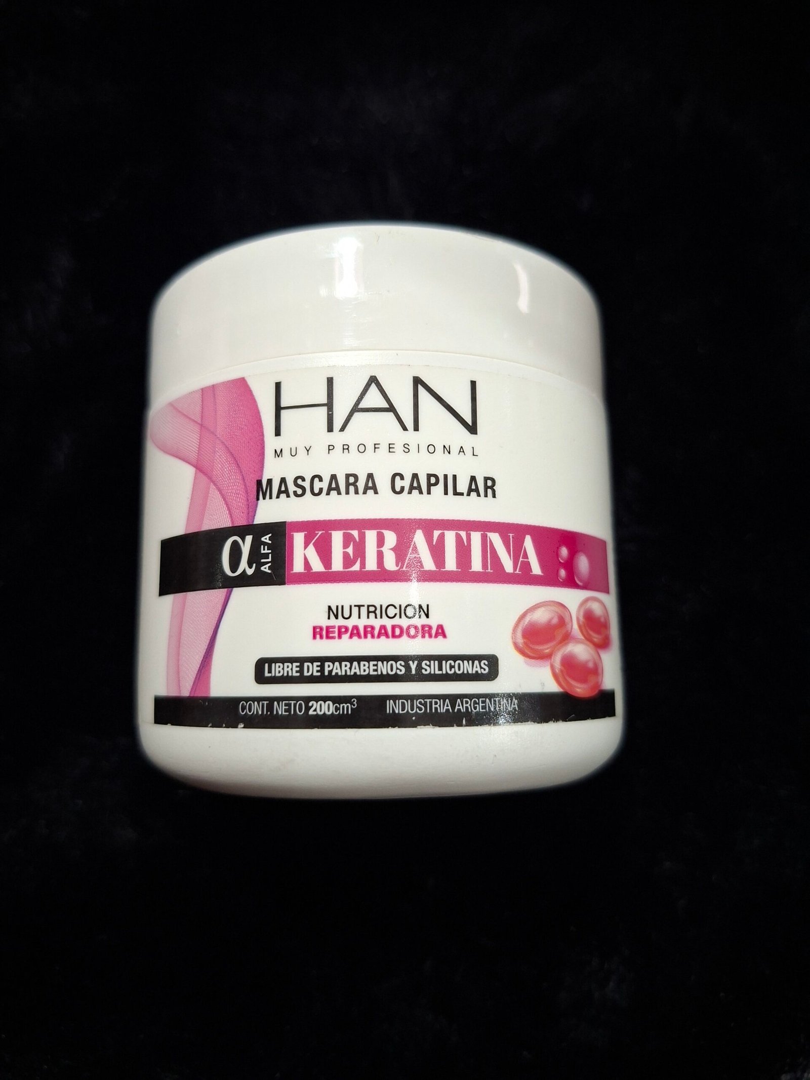 Han Mascara Alfa Keratina Nutricion Baño De Crema X 200gr