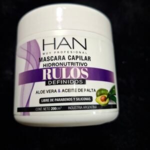 Han Rulos Definidos Máscara Nutritiva Brillo Cabello 200ml