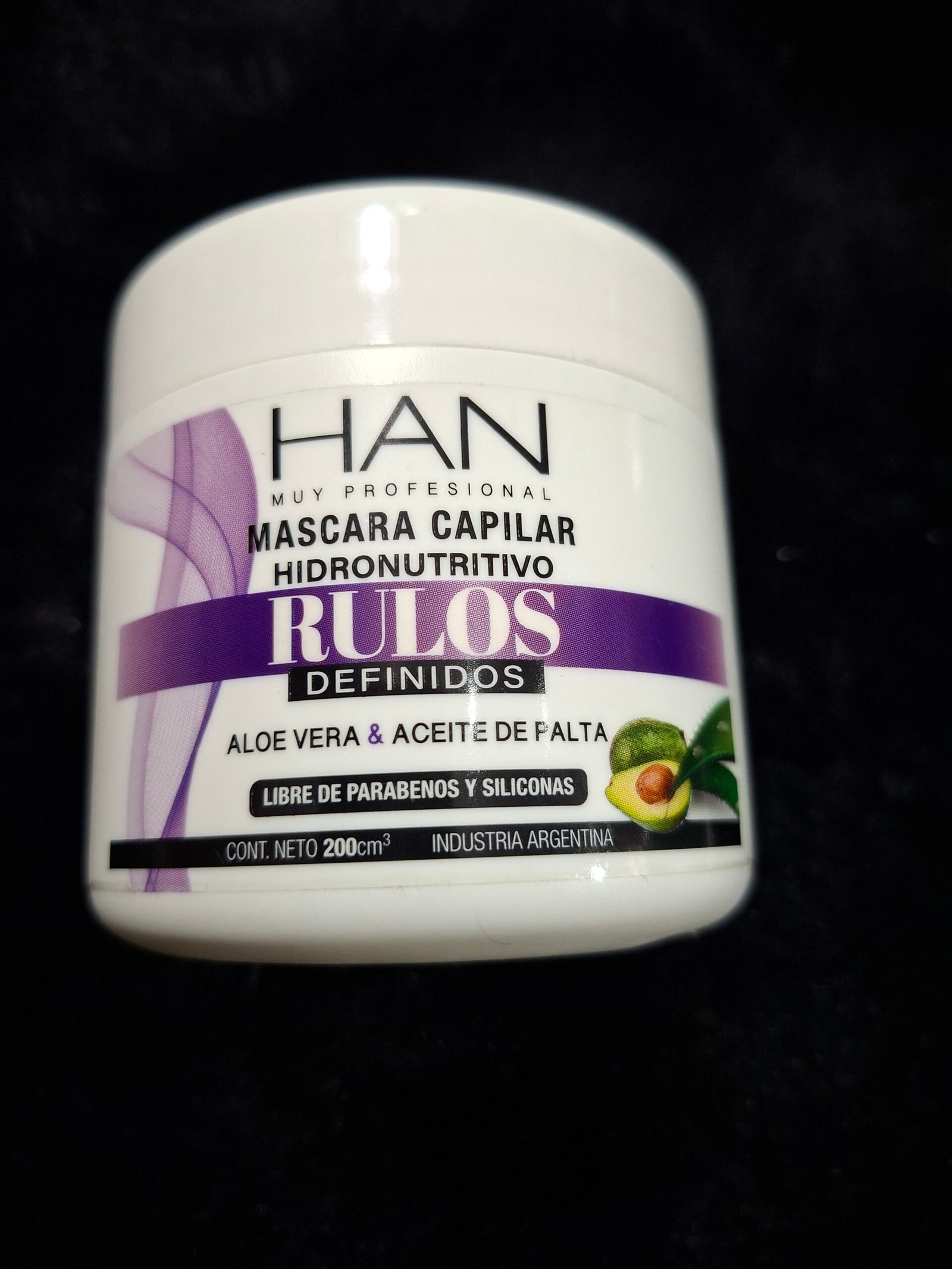 Han Rulos Definidos Máscara Nutritiva Brillo Cabello 200ml