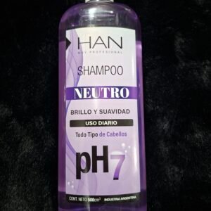 Han Shampoo Neutro Ph 7 Balanceado 500ml Limpieza Profunda