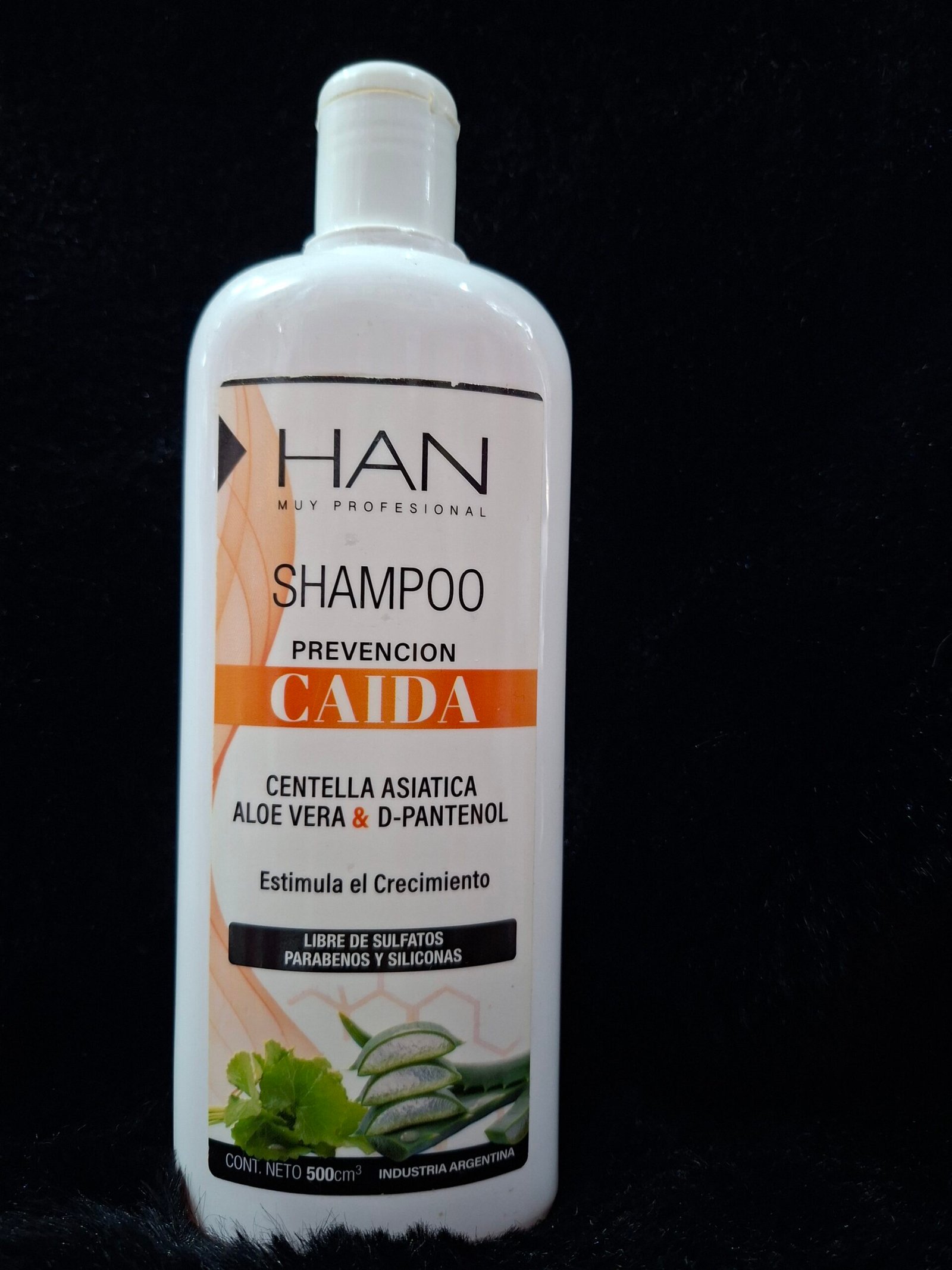Han Shampoo Anti Caida Centella Asiatica Aloe Vera 500 Ml