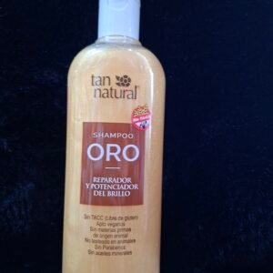 Shampoo Oro Tan Natural reparador Hidratante 375 ml