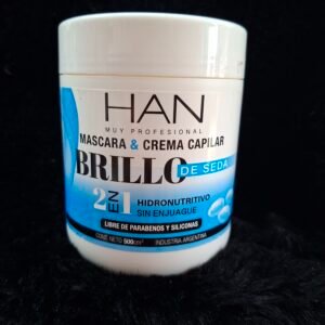 Mascara Brillo De Seda 2 En 1 Han 500 Ml.
