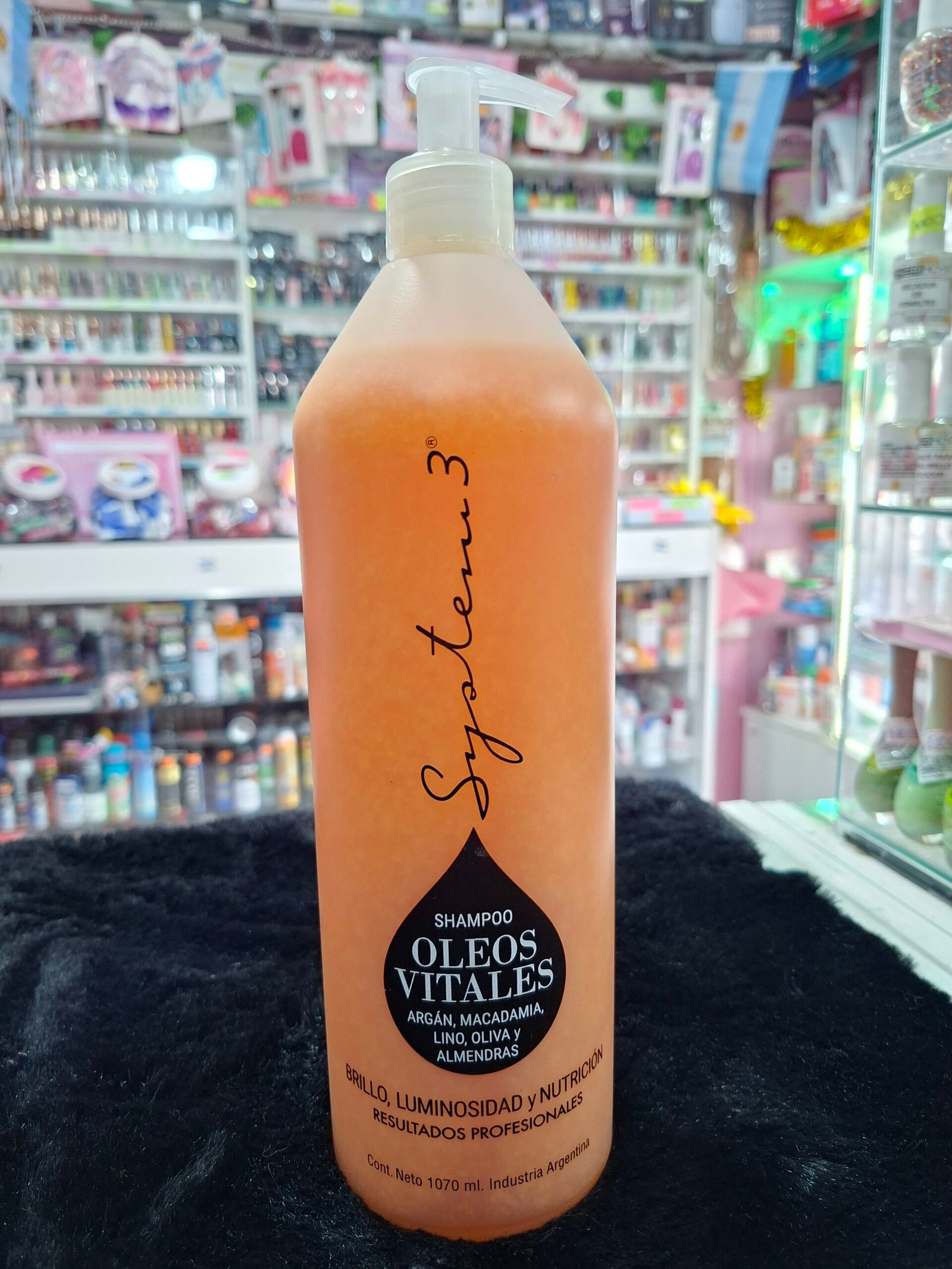 Shampoo Óleos Vitales X1070ml System 3