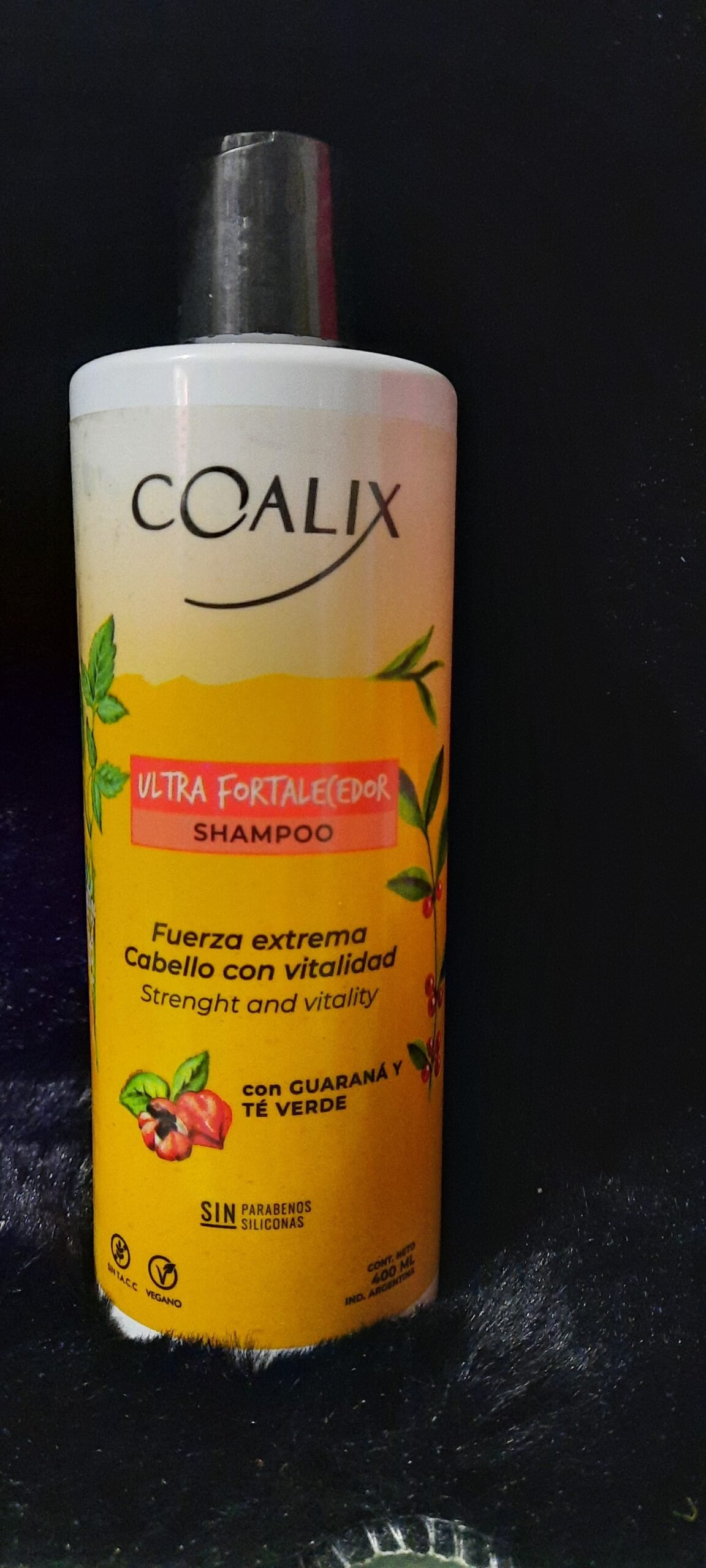 Shampoo ultra fortalecedor coalix 400gr