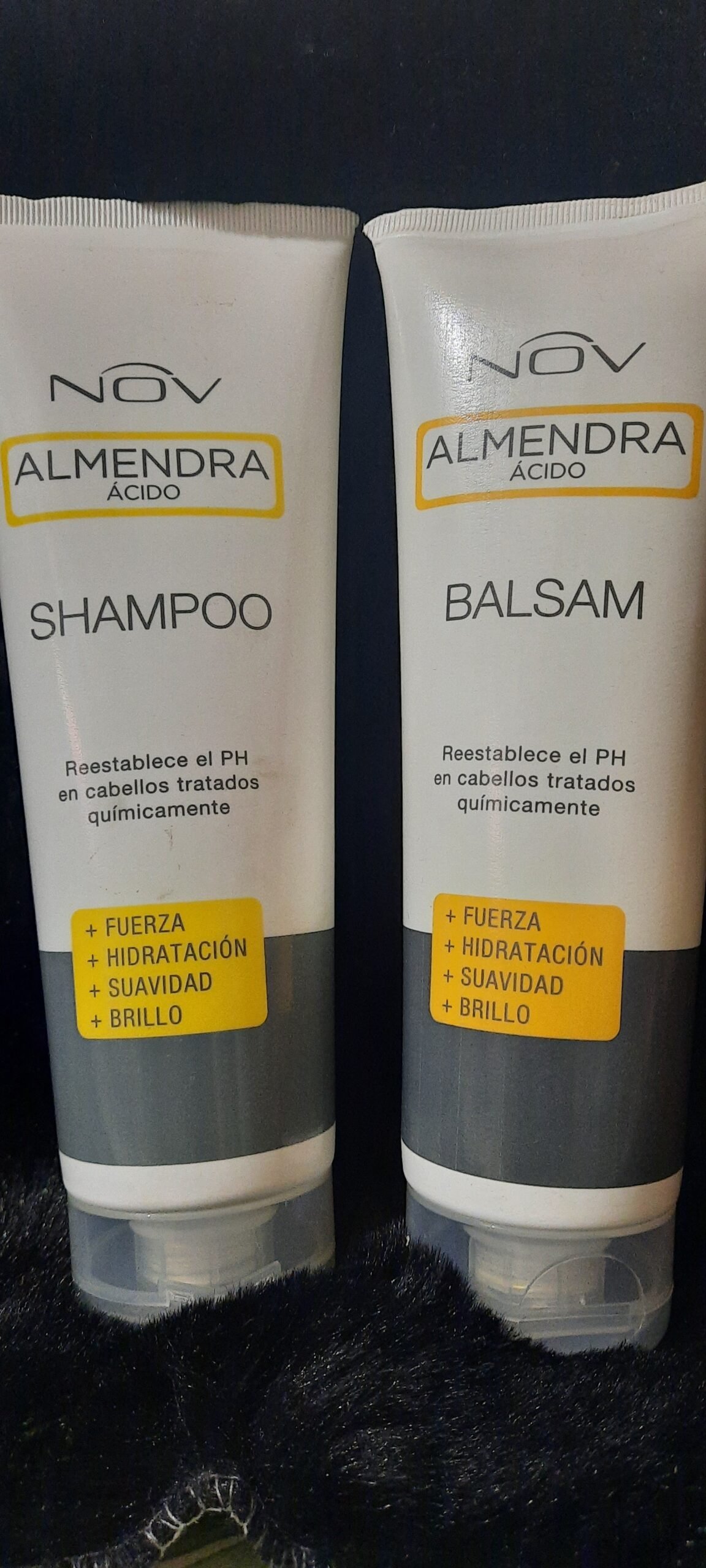 Shampoo o Acondicionador Nov Almendra Acido Nutricion 240 Ml