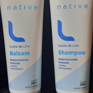 Acondicionador o shampoo aceite de lino nov 240ml