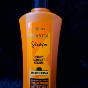 Shampoo reparador de cab. Dañados o quimicamente maltratados bellisima 270ml