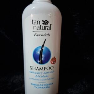 Shampoo anticaspa y anticaída tan natural