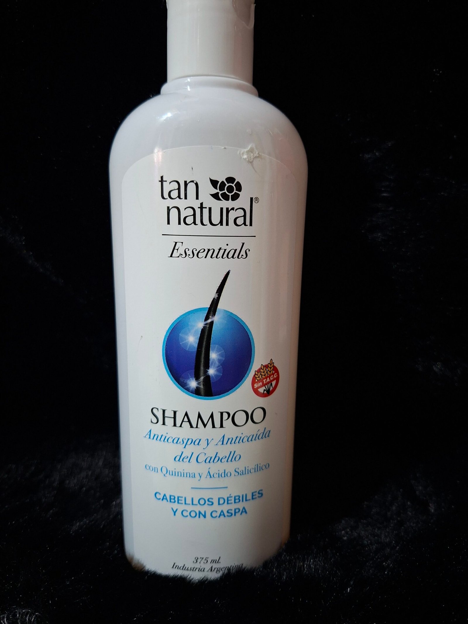 Shampoo anticaspa y anticaída tan natural