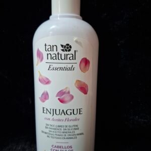 Acondicionador con aceites florales oara cab. con rulos tan natural