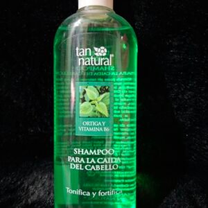 Shampoo ortiga y vit. B6 para la caida de cabello tan natural 375ml