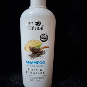 Shampoo chia y jengibre tan natural 375gr
