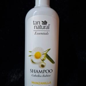 Shampoo manzanilla para cabellos rubios tan natural 375gr