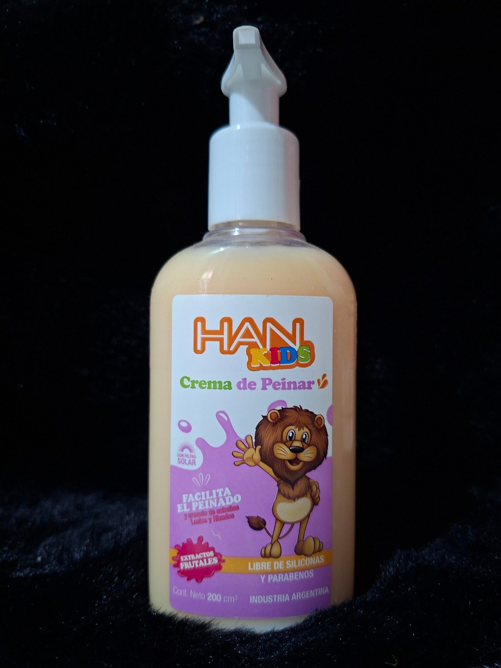 Crema De Peinar Han Kids niños Libre De Siliconas 200 Ml