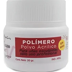 Polímero en polvo acrílico Las Varano 20 gr ultrablanco