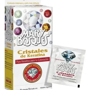 Cristales de keratina mary bosques sobre 20gr