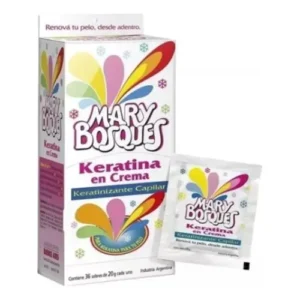 Keratina en crema sobre de mary bosques 20gr