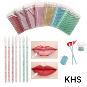 Aplicadores de labial desechables 50u
