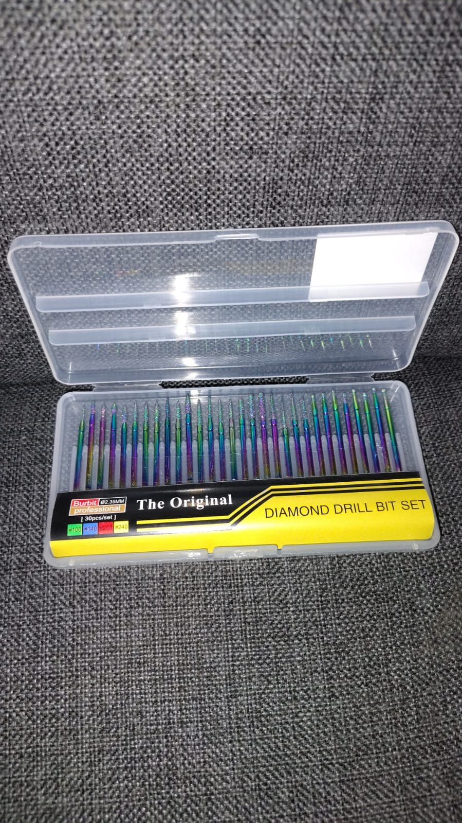 Set de fresas tornasol 30u