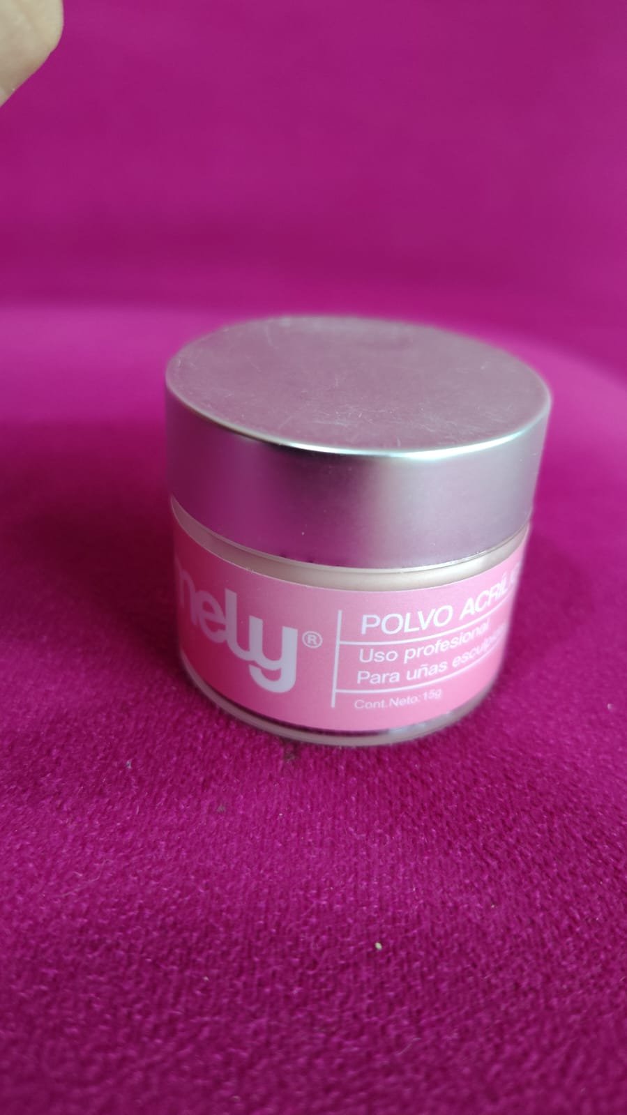 Polvo acrílico para uñas esculpidas Mely 15 gr - Cover Peach