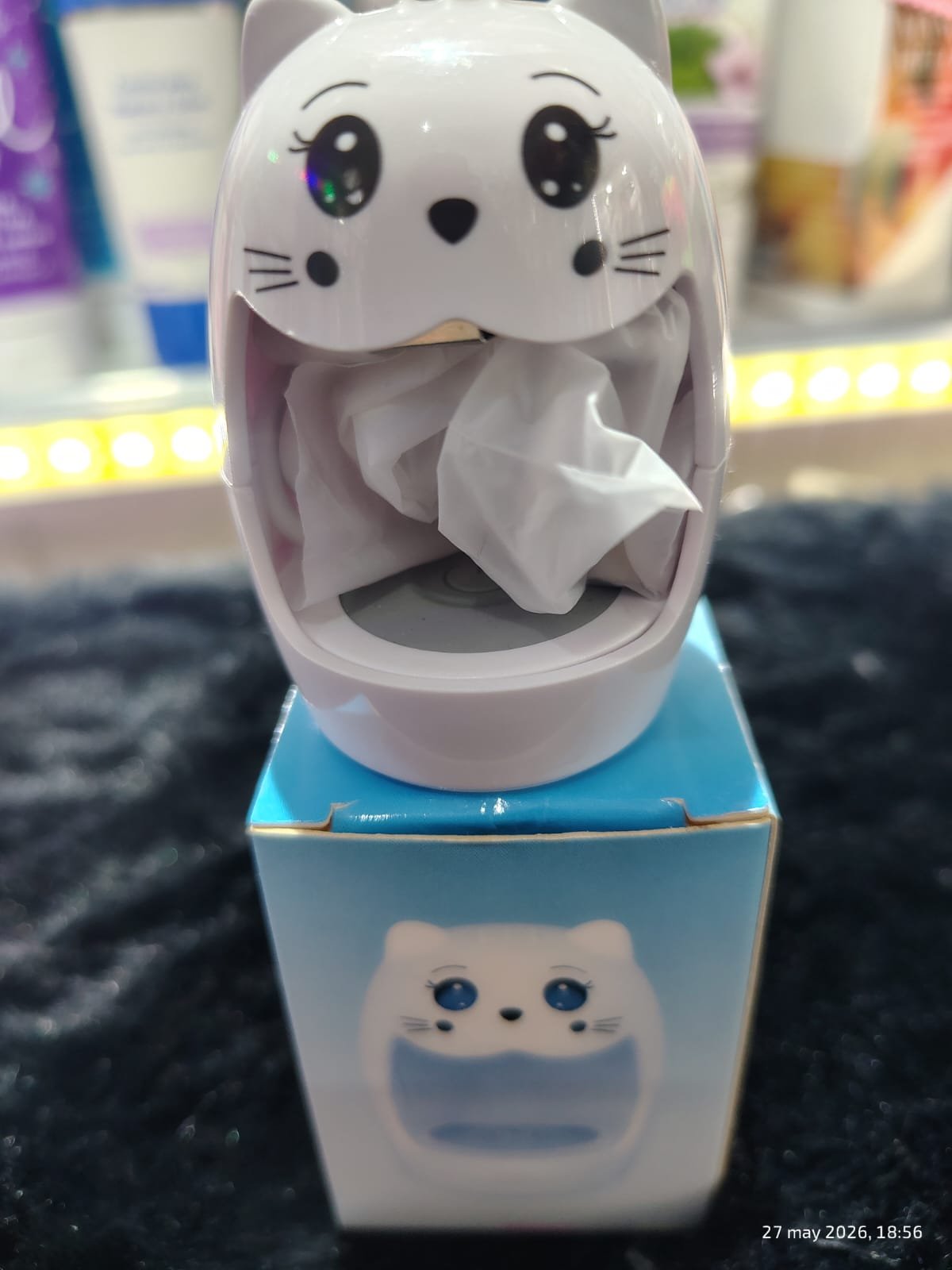Mini cabina uv gatito con cable USB