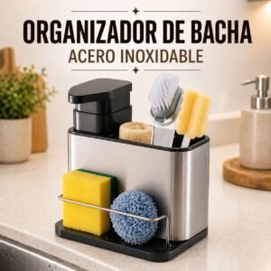 ORGANIZADOR DE BACHA _Acero inoxidable_