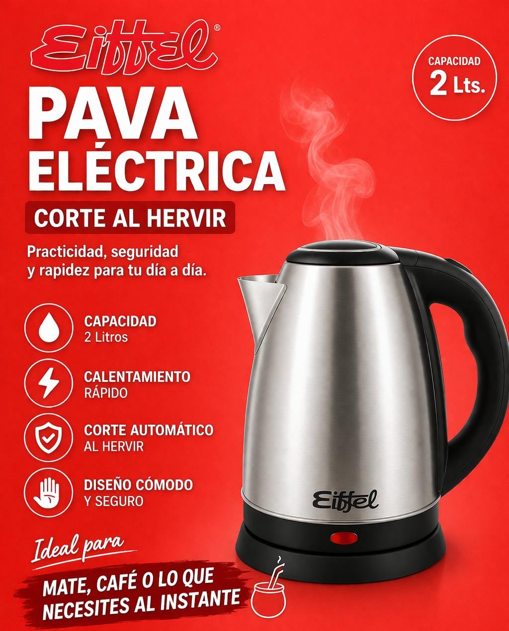 PAVA HERVIDORA EIFFEL