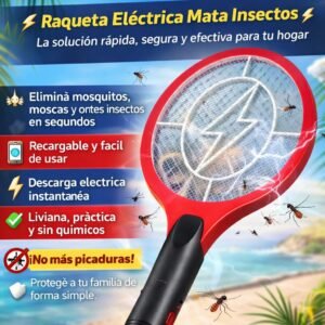 RAQUETA MATA MOSQUITO
