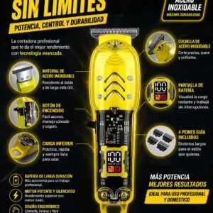 CORTADORA DE PELO RECARGABLE