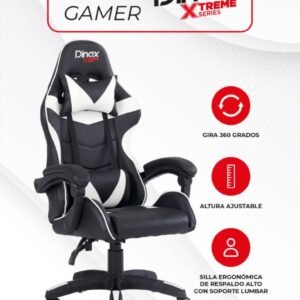 Silla gamer dinax