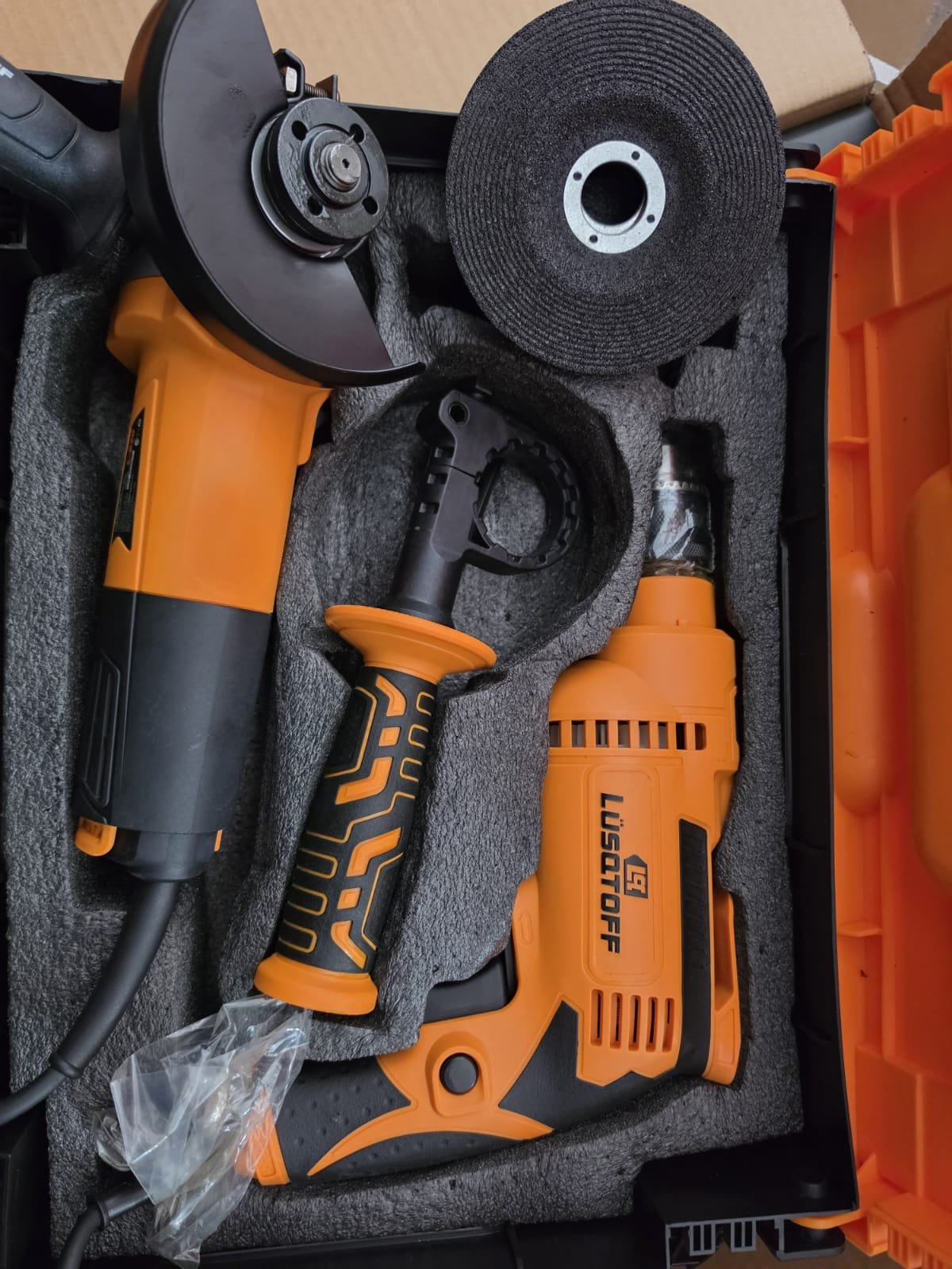 Kit Lusqtoff Amoladora + Taladro