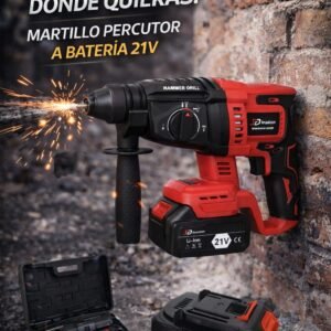 Rotomartillo inalámbrico 2 baterías