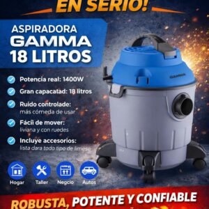 Aspiradora gamma 18lts