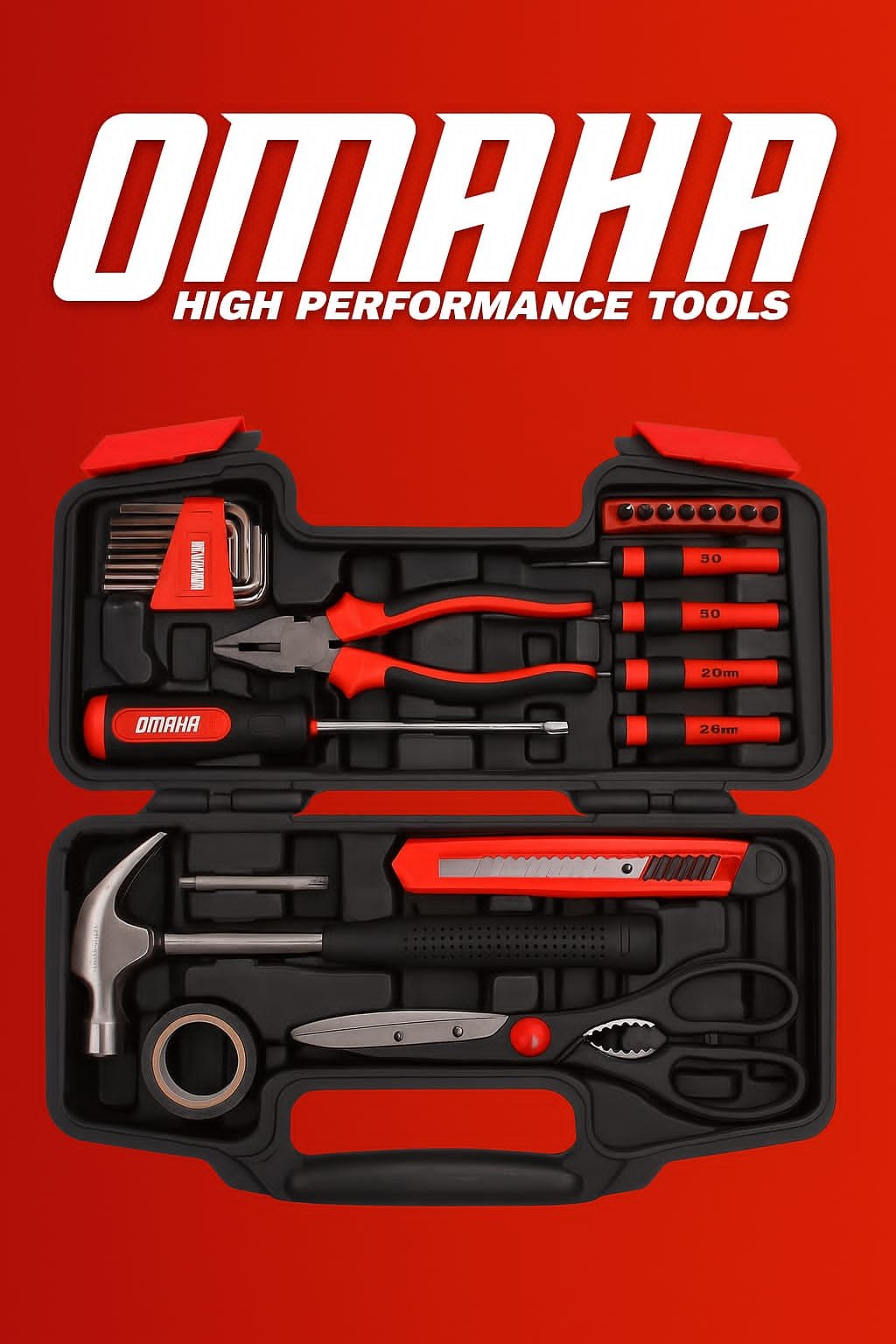 Set de herramientas omaha 40 piezas