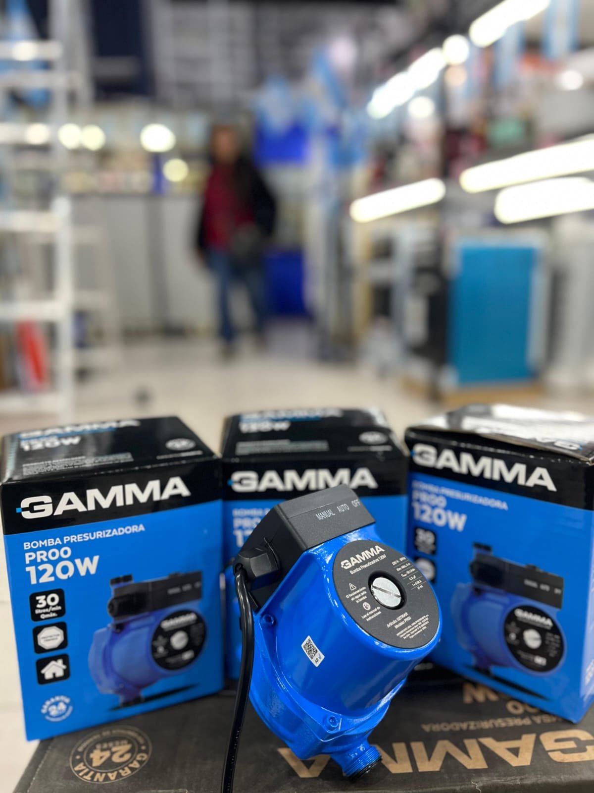 Bomba presurizadora 120W