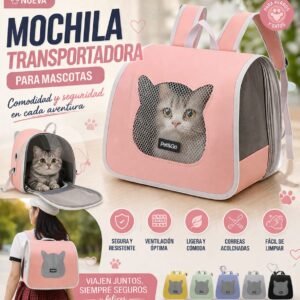 MOCHILA PORTÁTIL PARA MASCOTA🐾🐾