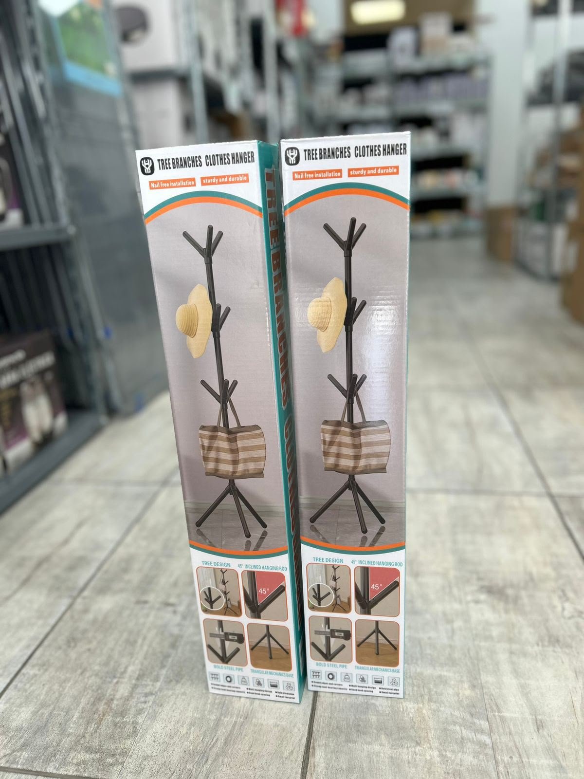 Perchero arbol desarmable