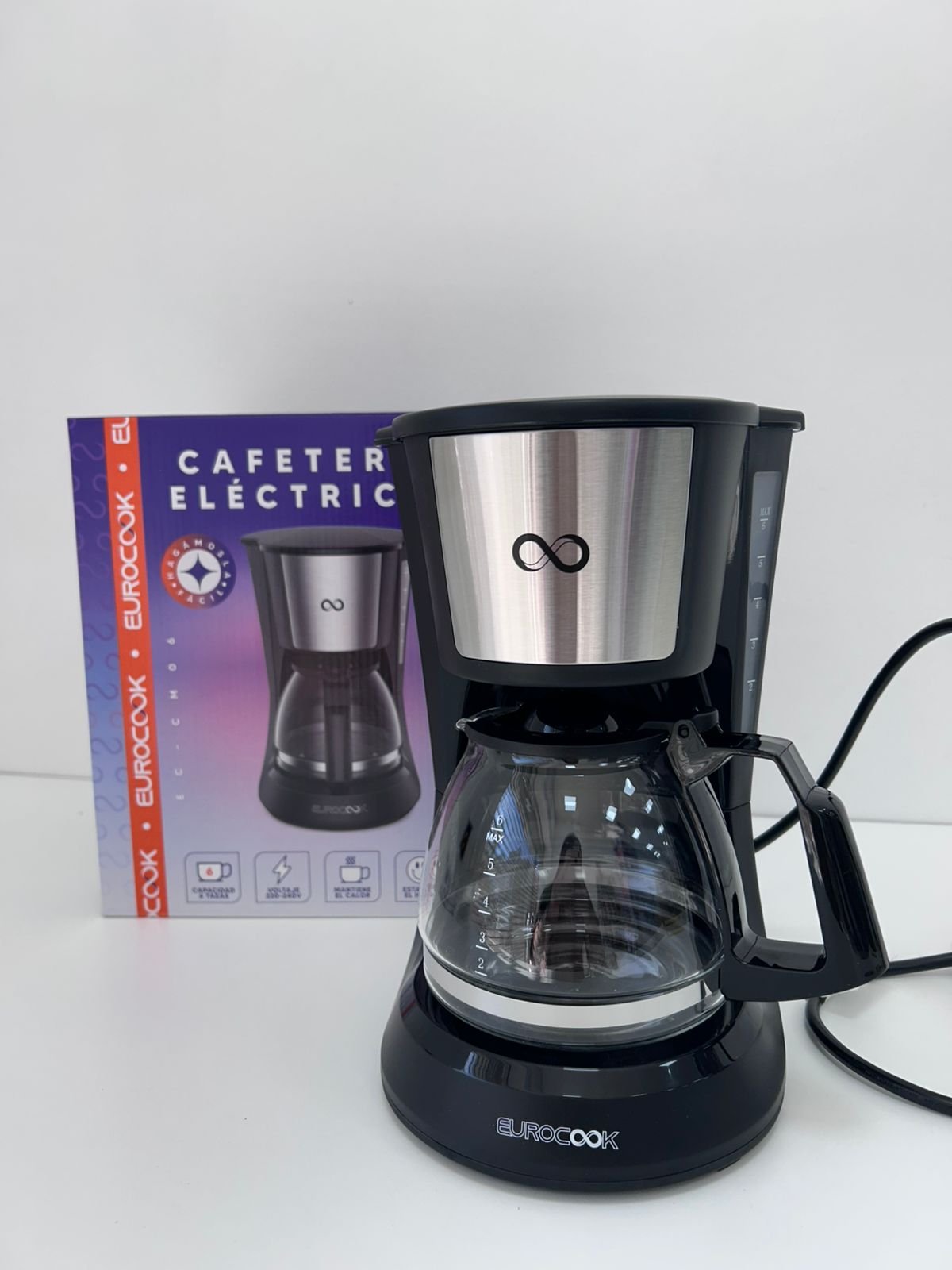 Cafetera eléctrica eurocook