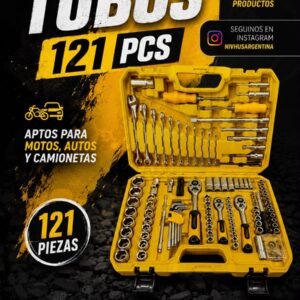 Set de tubos NIVHUS 121 PIEZAS