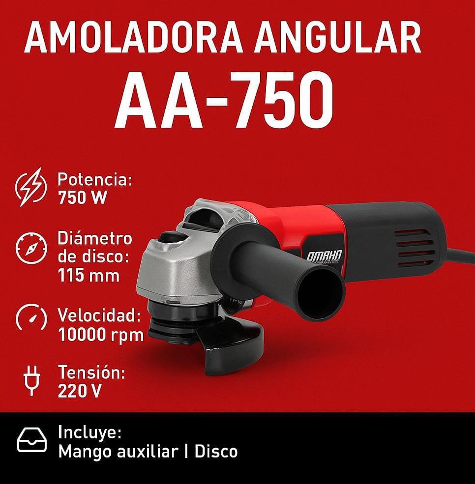 AMOLADORA OMAHA AA-750