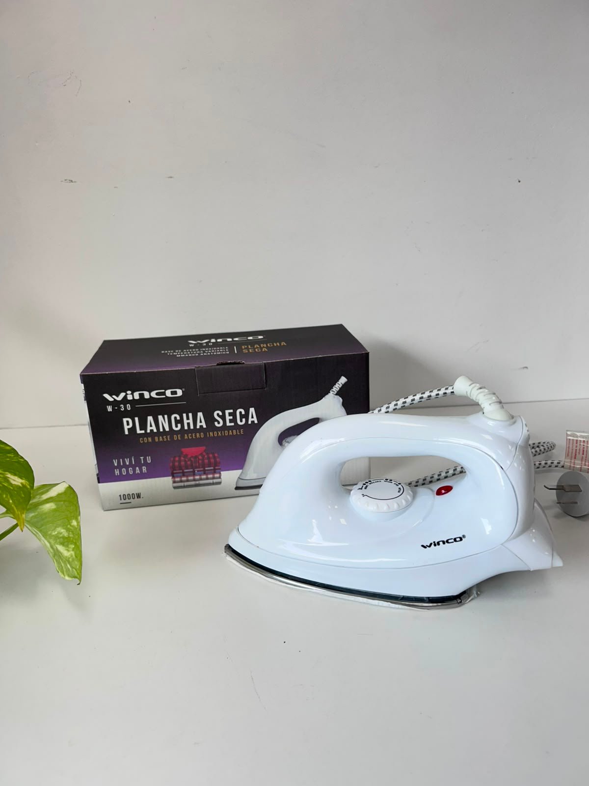 Plancha seca winco W-30 – BASE DE ACERO