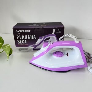 Plancha seca winco w33 con rociador